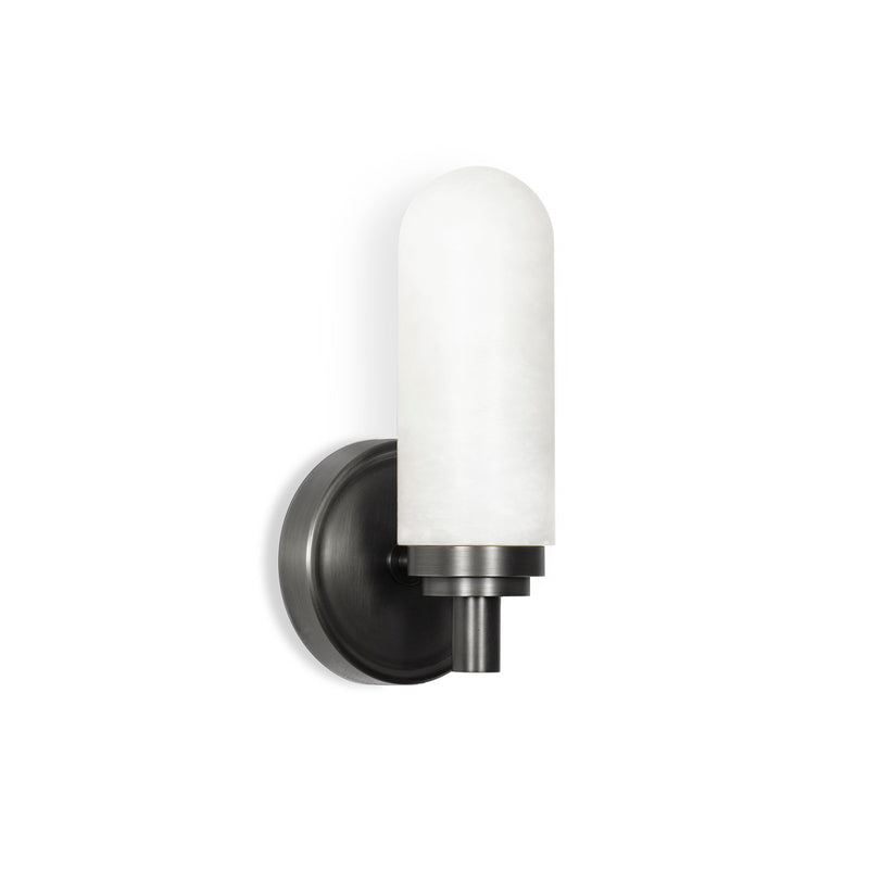 Amelia Bedroom Alabaster Single Wall Sconce