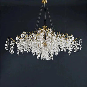 American Creative Modern Branch Chandelier Oval