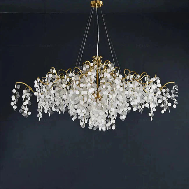 American Creative Modern Branch Chandelier Oval