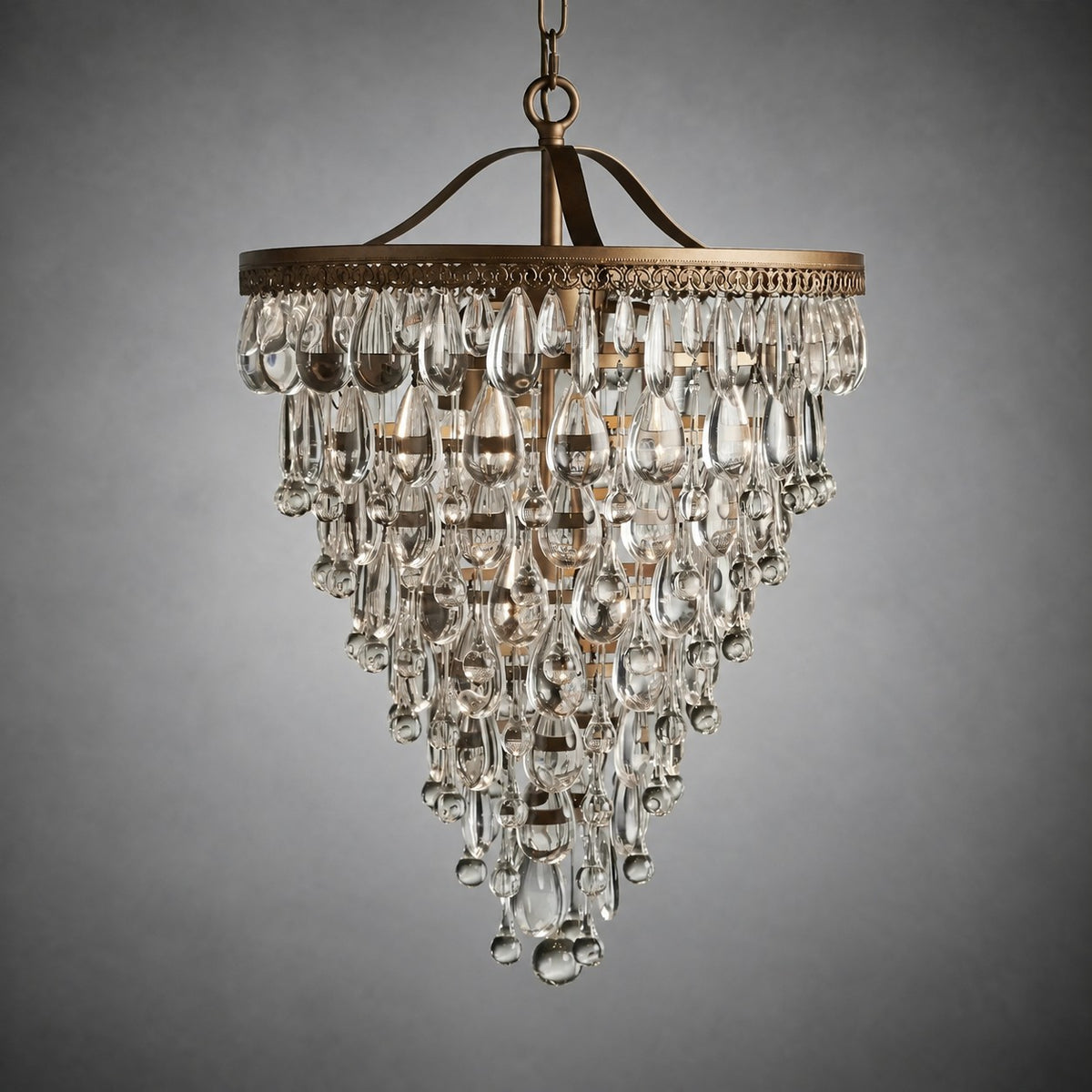 Anabella Round Chandelier 17" 23"