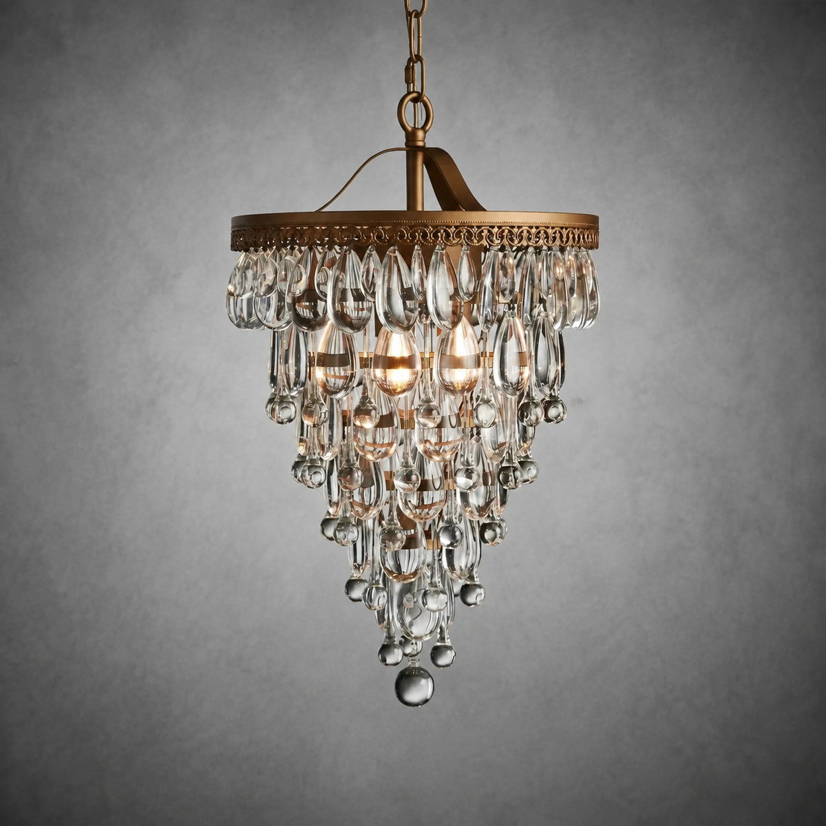 Anabella Round Chandelier 17" 23"