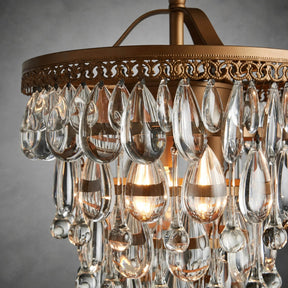 Anabella Round Chandelier 17" 23"
