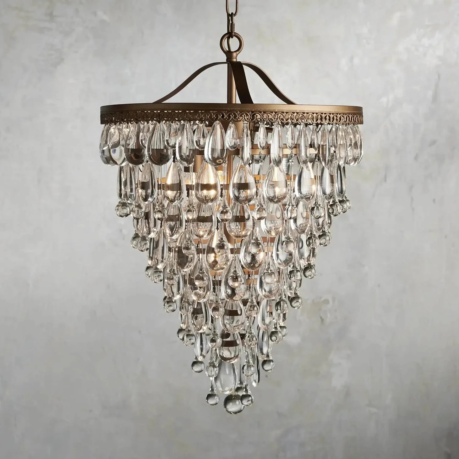 Anabella Round Chandelier 17" 23"
