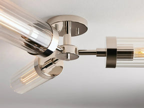 Andreas 3-Light Flushmount Ceiling Lamp