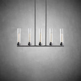 Andreas Glass Linear Chandelier Lighting