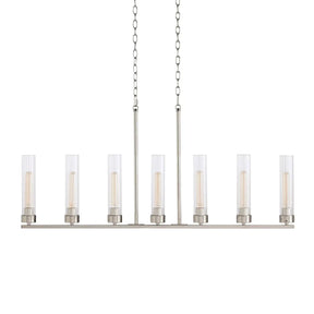 Andreas Glass Linear Chandelier Lighting