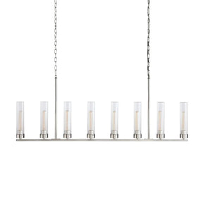 Andreas Glass Linear Chandelier Lighting