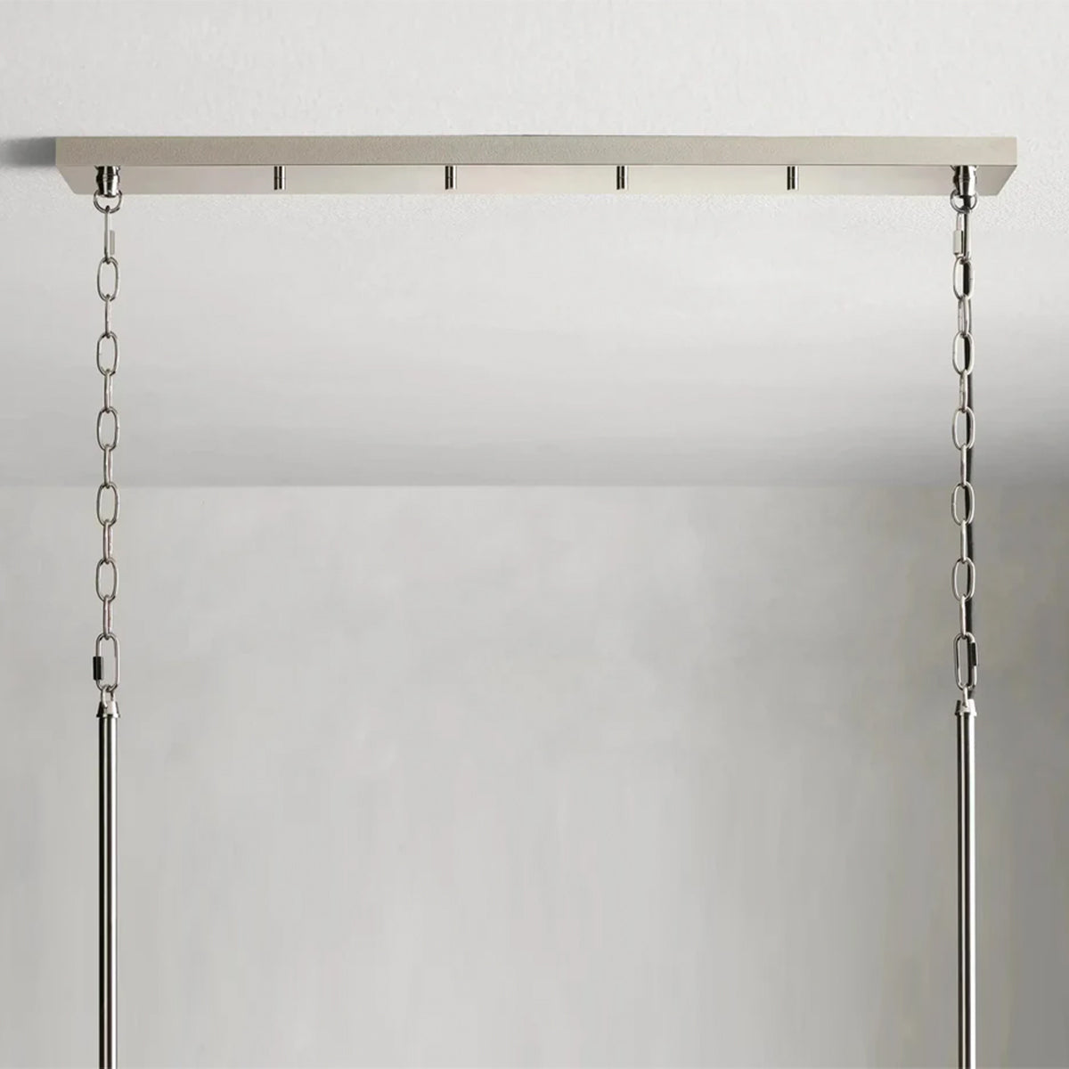Andreas Glass Linear Chandelier Lighting