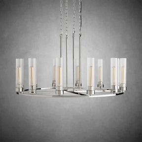 Andreas Round Glass Chandelier