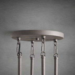 Andreas Round Glass Chandelier 30"W 40"W