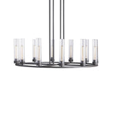 Andreas Round Glass Chandelier 30"W 40"W