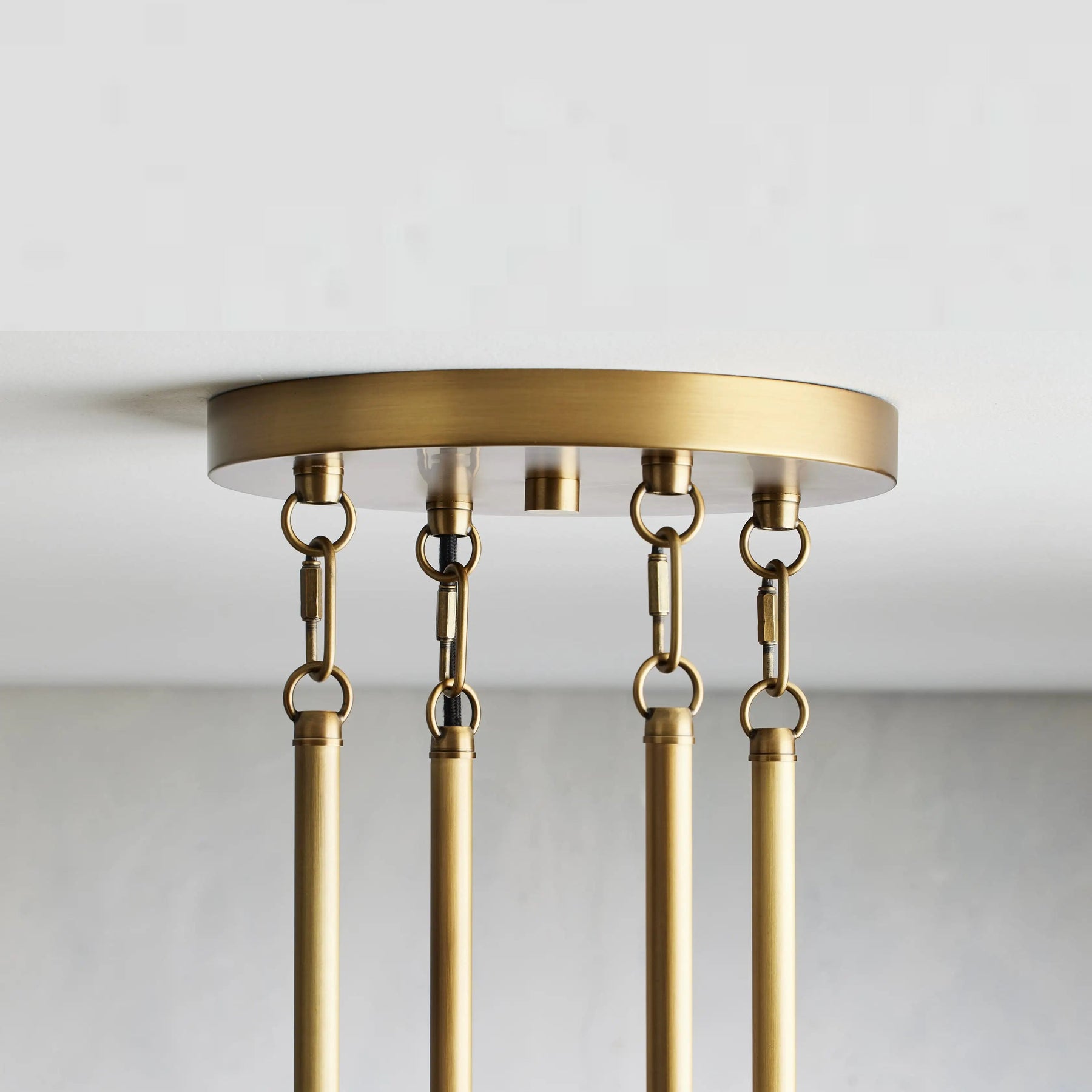 Andreas Round Glass Chandelier 30"W 40"W