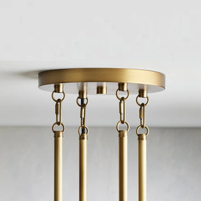 Andreas Round Glass Chandelier 30"W 40"W