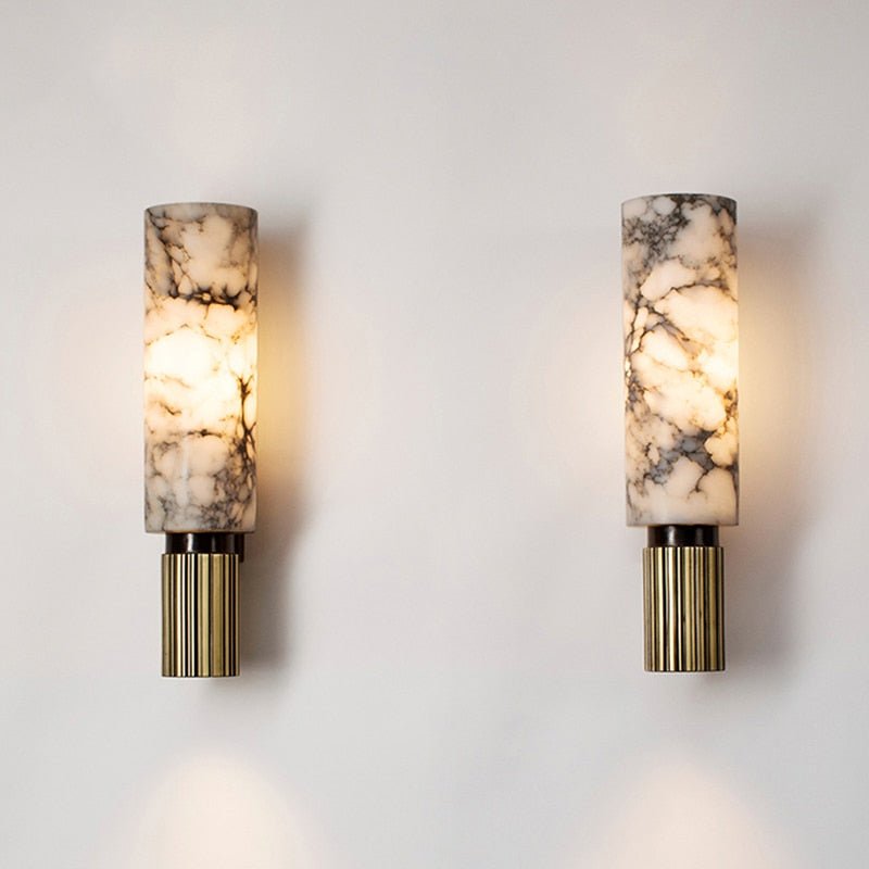 Annie Alabaster Wall sconce