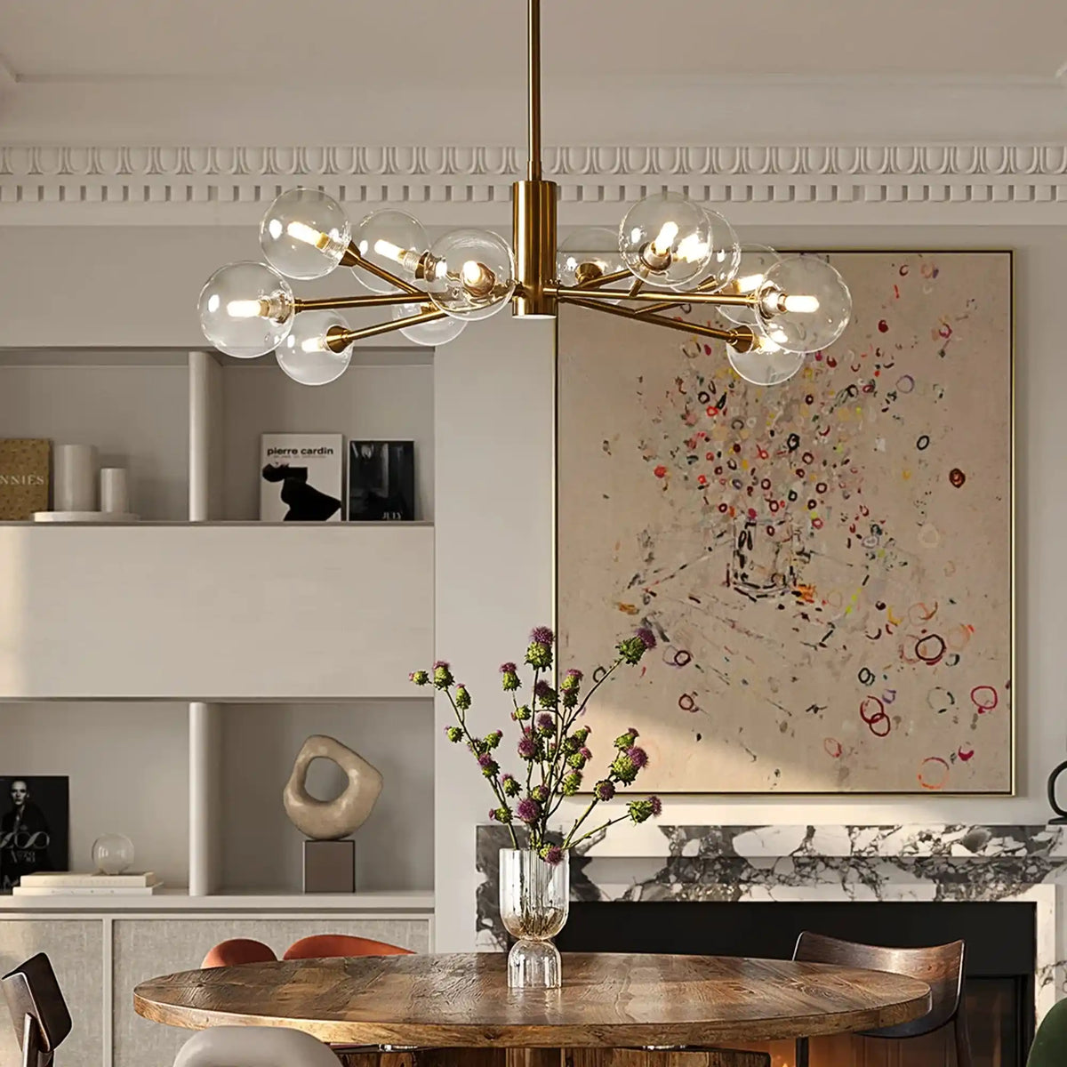 Apollo Round Chandelier 36''47''59''