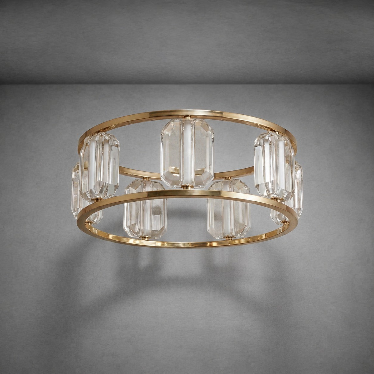 Arcus Contemporary Crystal Chandelier