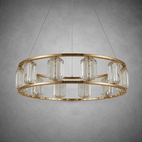 Arcus Contemporary Crystal Chandelier