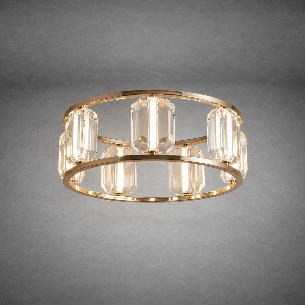 Arcus Contemporary Crystal Chandelier
