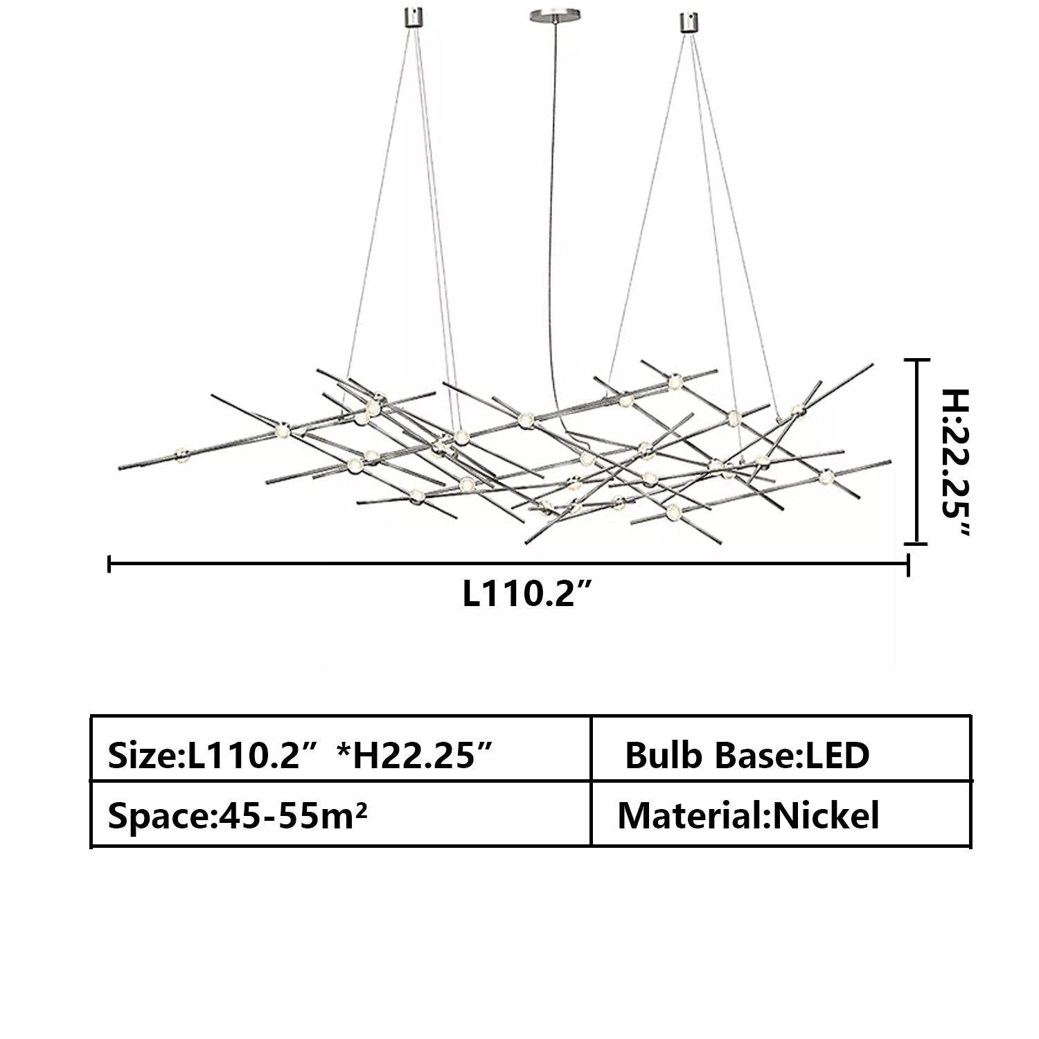 Art Design Creative Constellation Light Fixture for Living Room