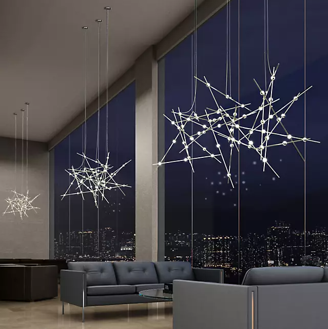 Art Design Creative Constellation Light Fixture for Living Room