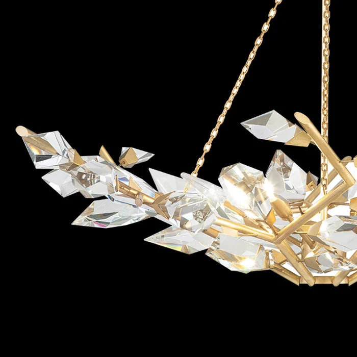 Art Handcrafted Crystal Chandelier for Living/Dining Room/Bedroom