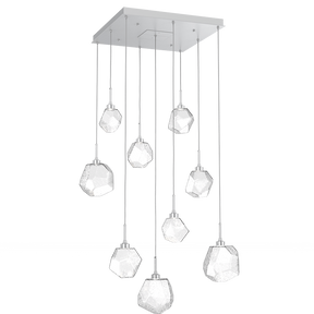 Art Twisted Square Chandelier