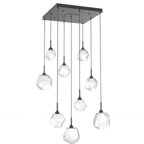 Art Twisted Square Chandelier