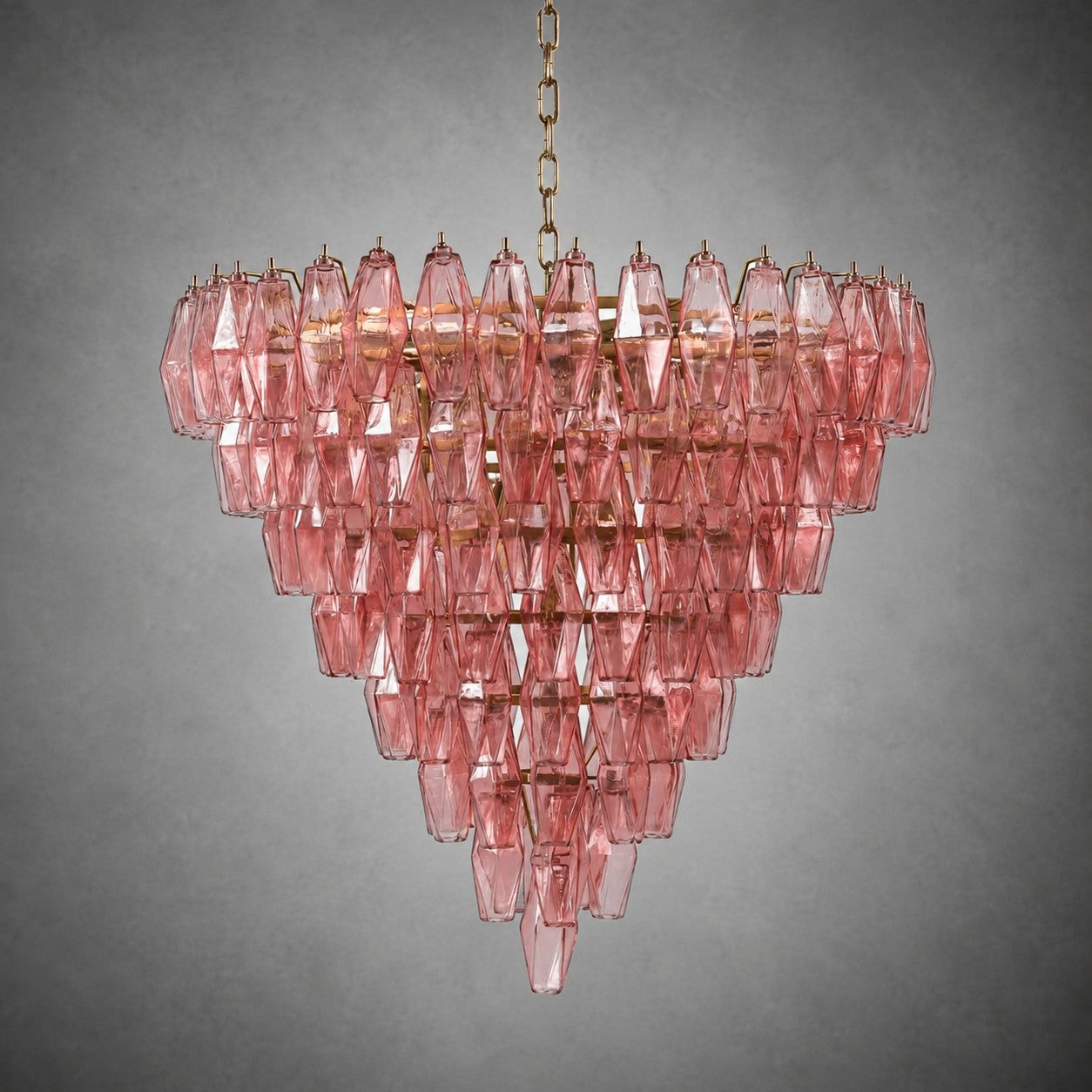Asti Chandelier  Glass