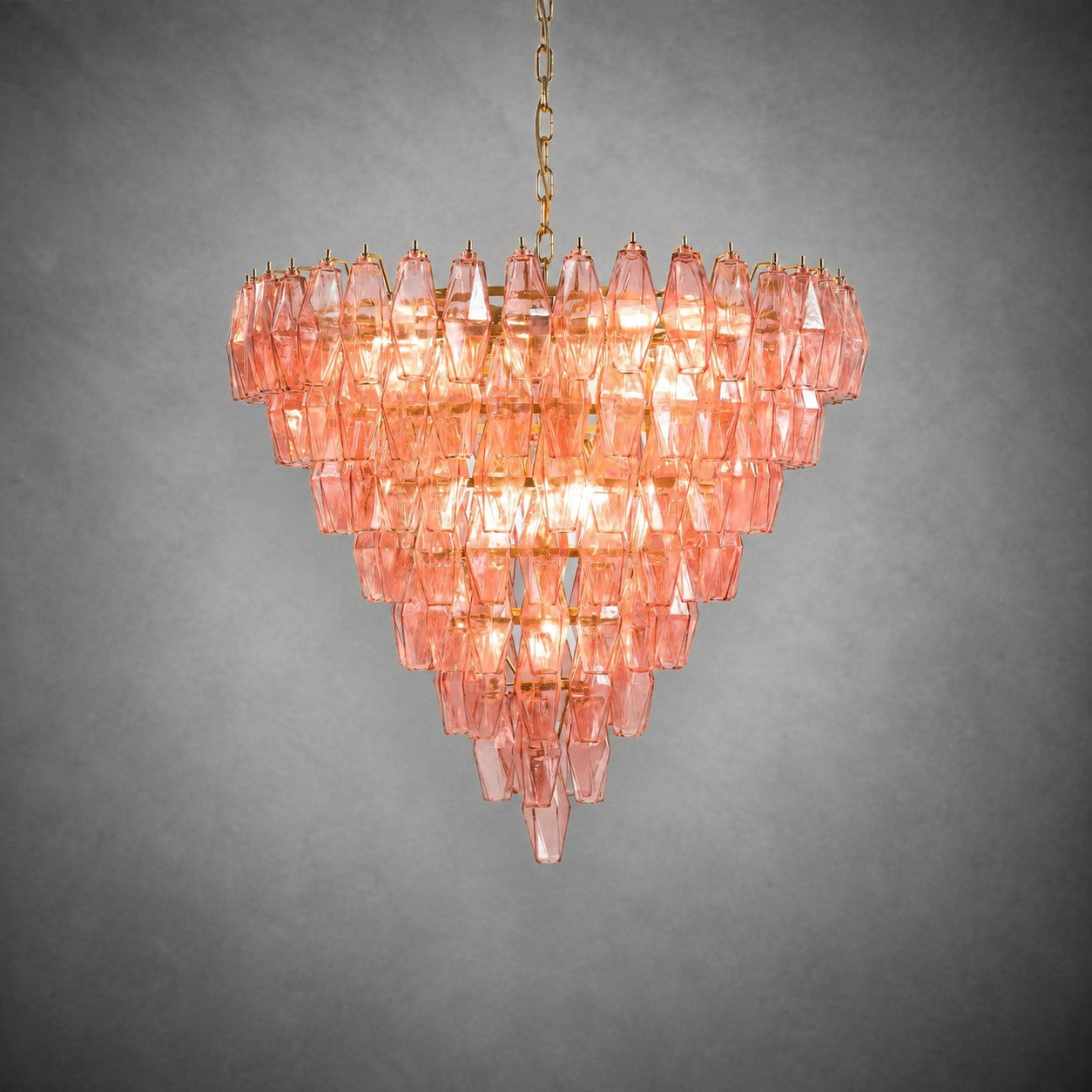 Asti Chandelier  Glass