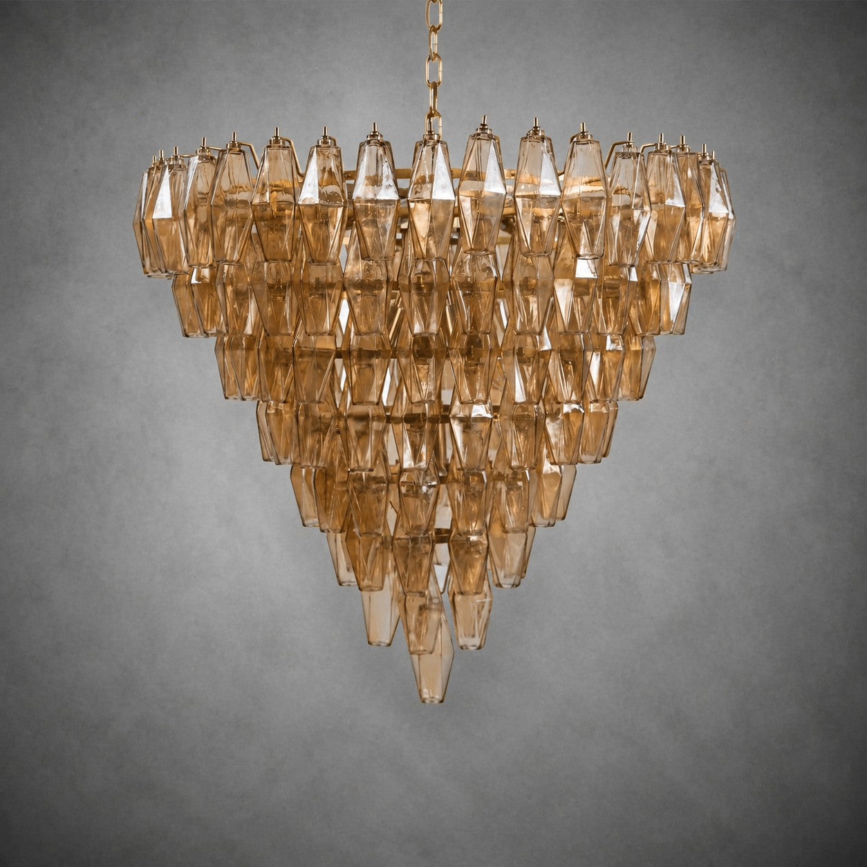 Asti Chandelier  Glass