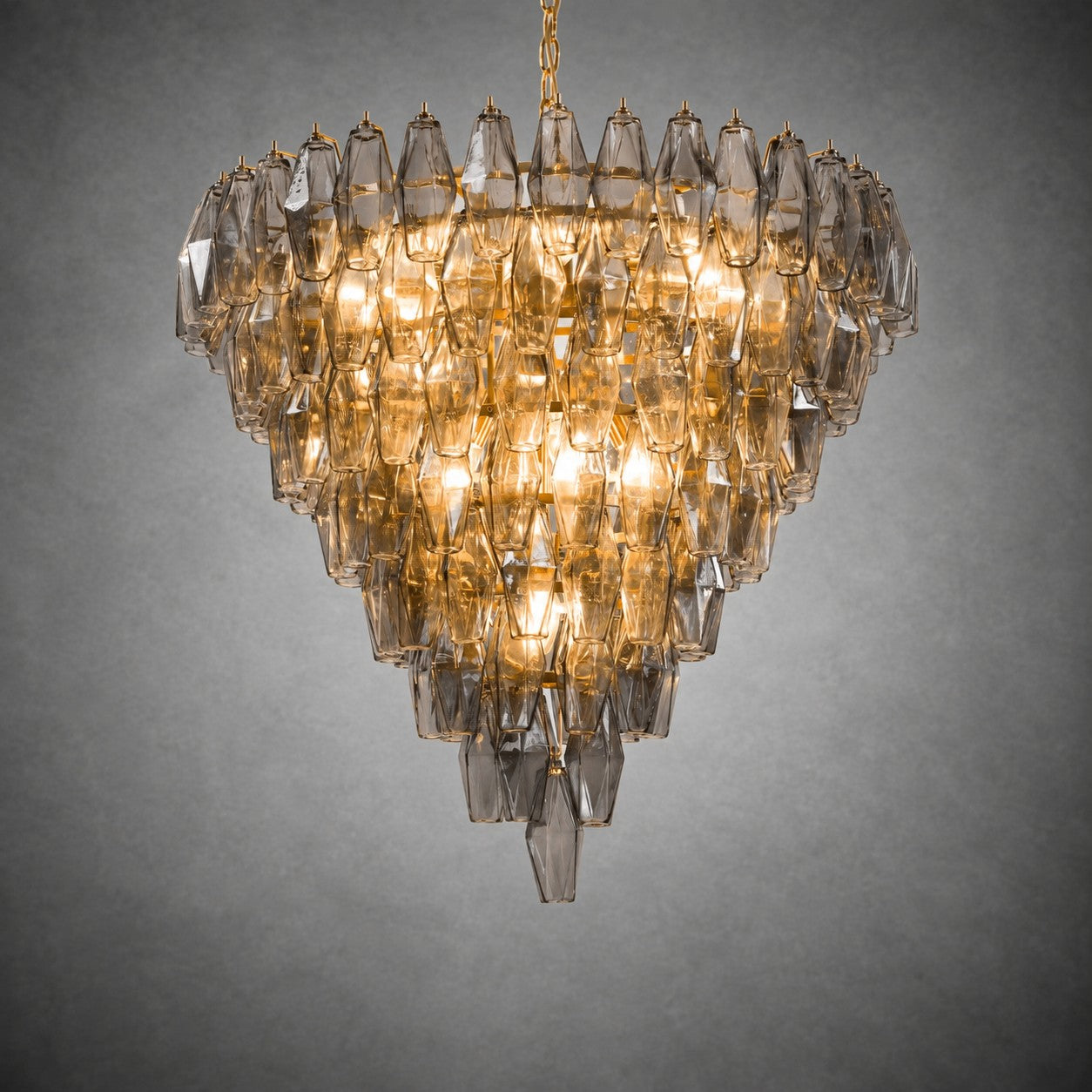 Asti Chandelier  Glass