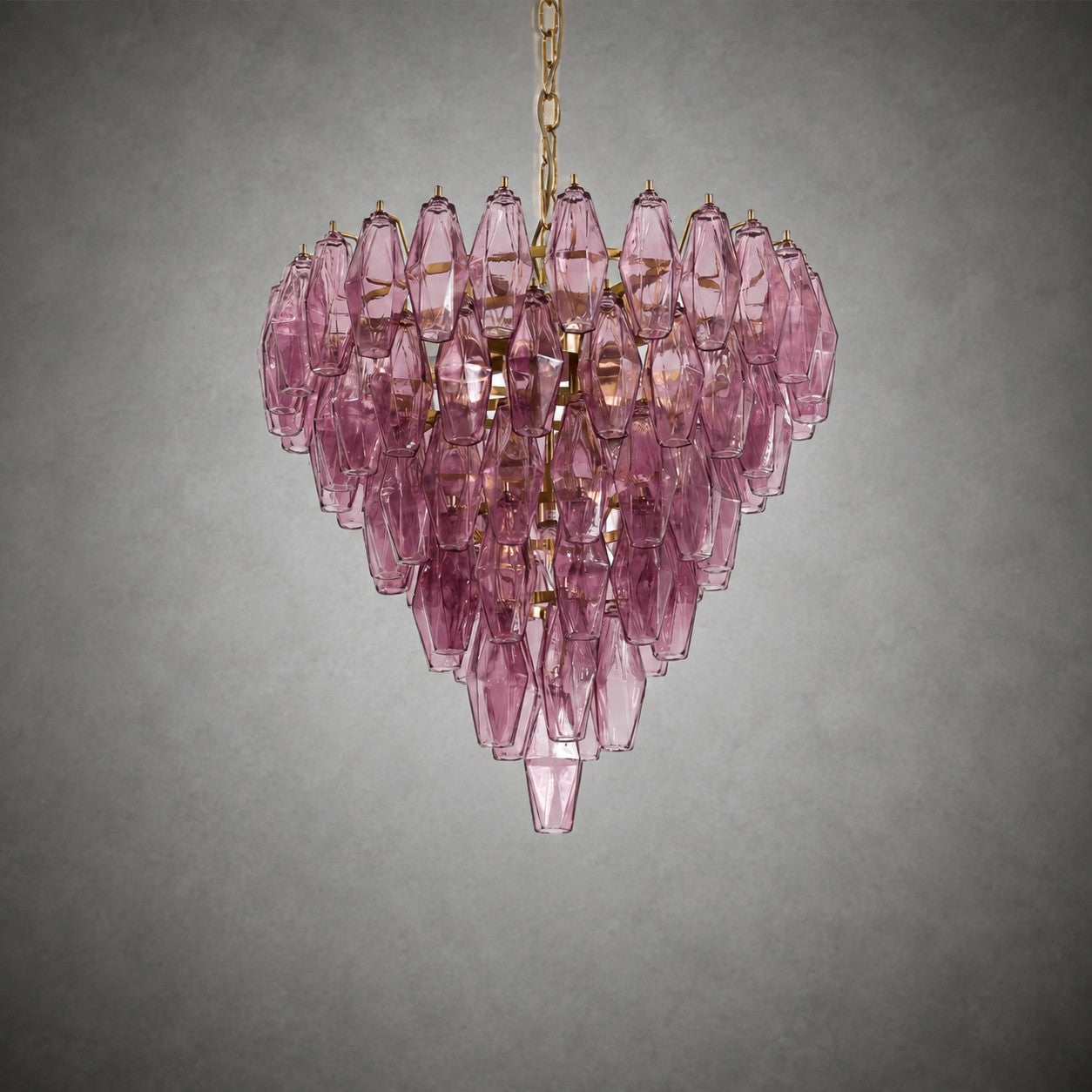 Asti Chandelier  Glass