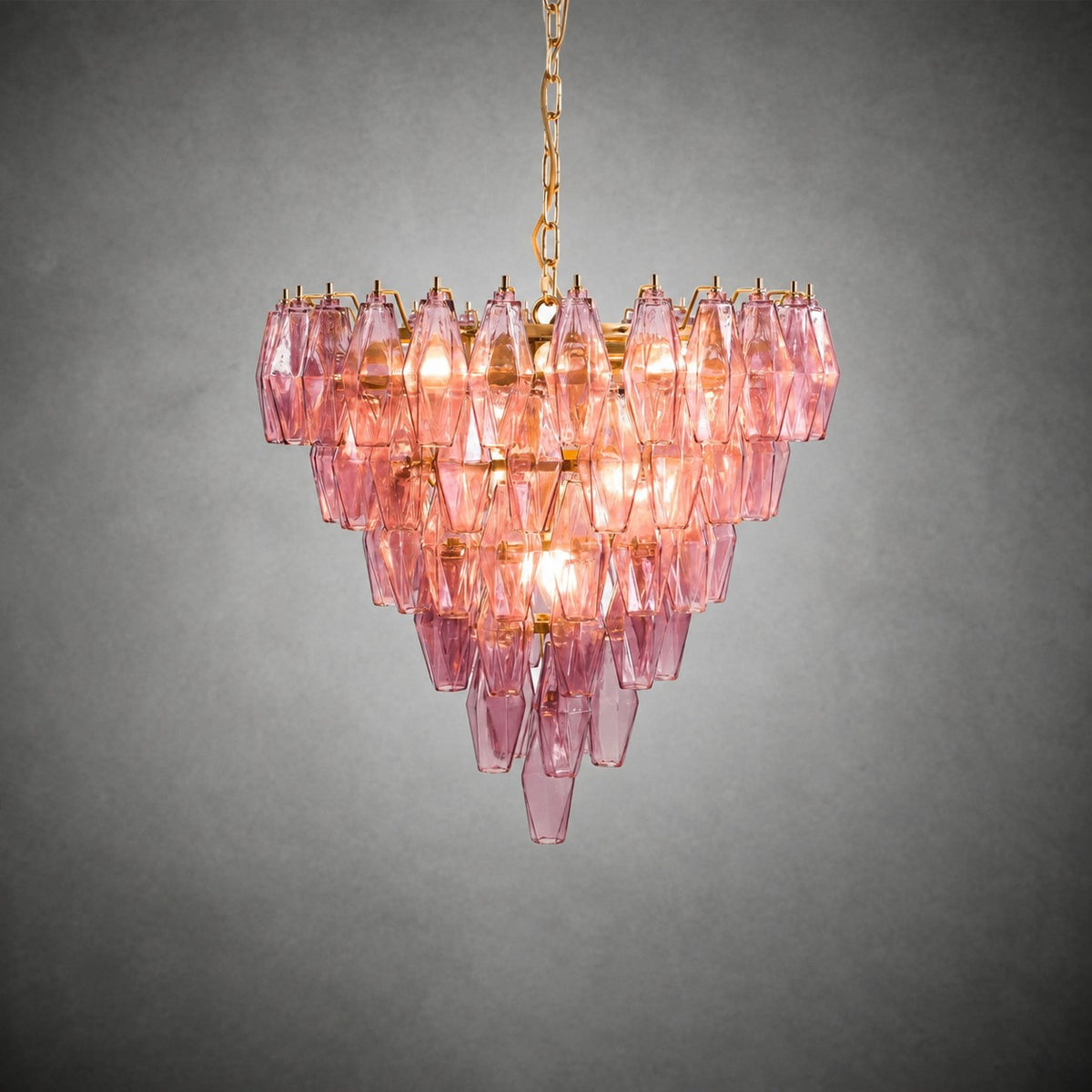 Asti Chandelier  Glass