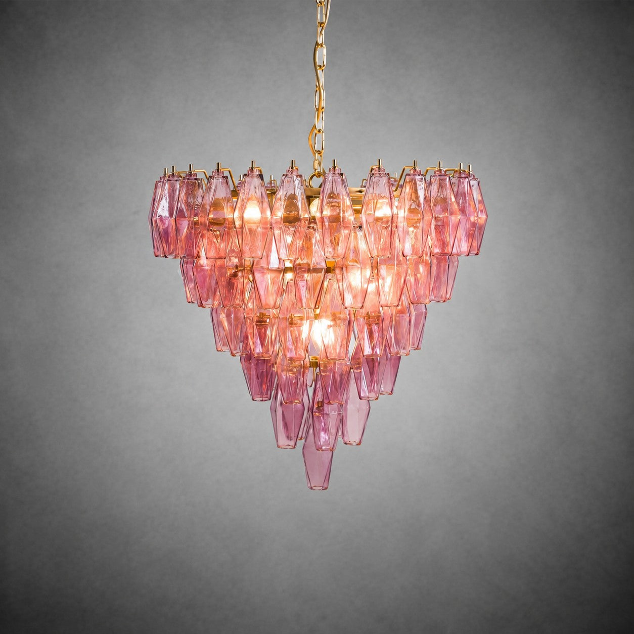 Asti Chandelier  Glass