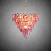 Asti Chandelier  Glass