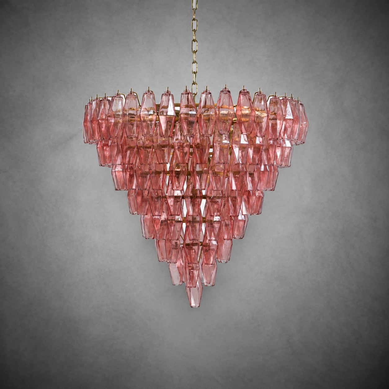 Asti Chandelier  Glass