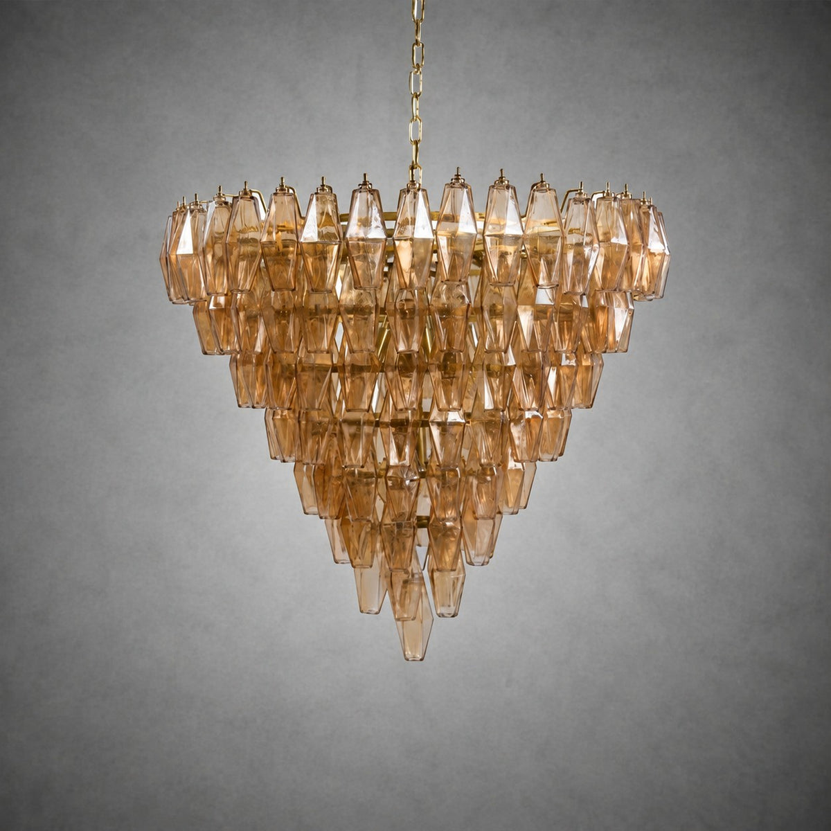 Asti Chandelier  Glass