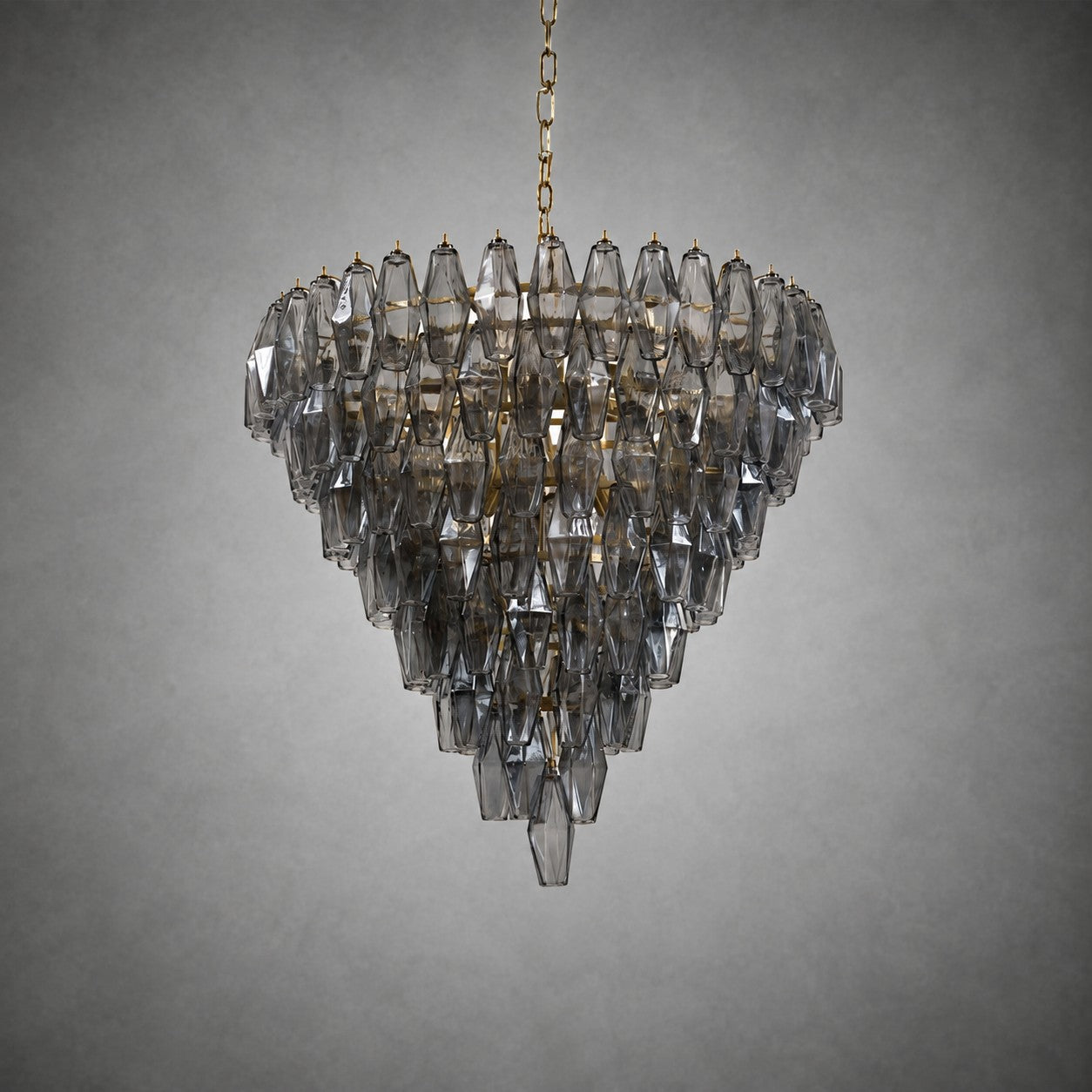 Asti Chandelier  Glass