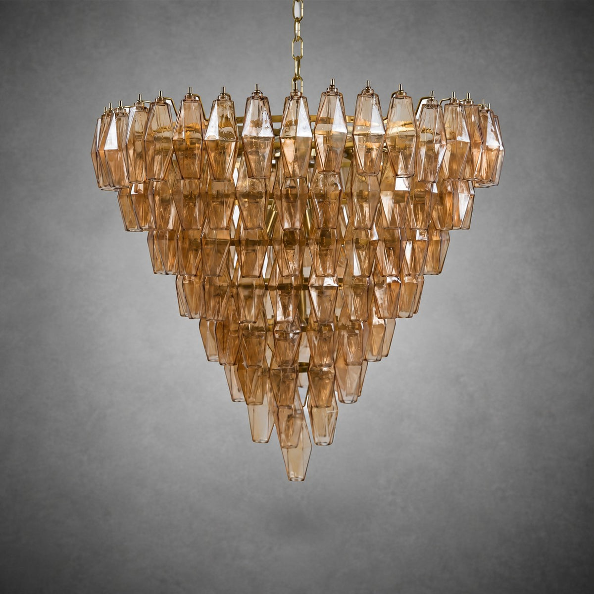 Asti Chandelier  Glass
