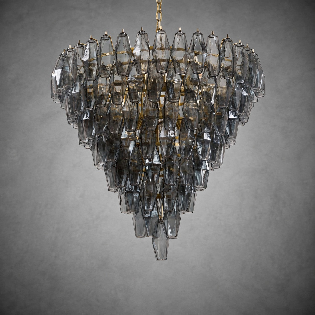 Asti Chandelier  Glass