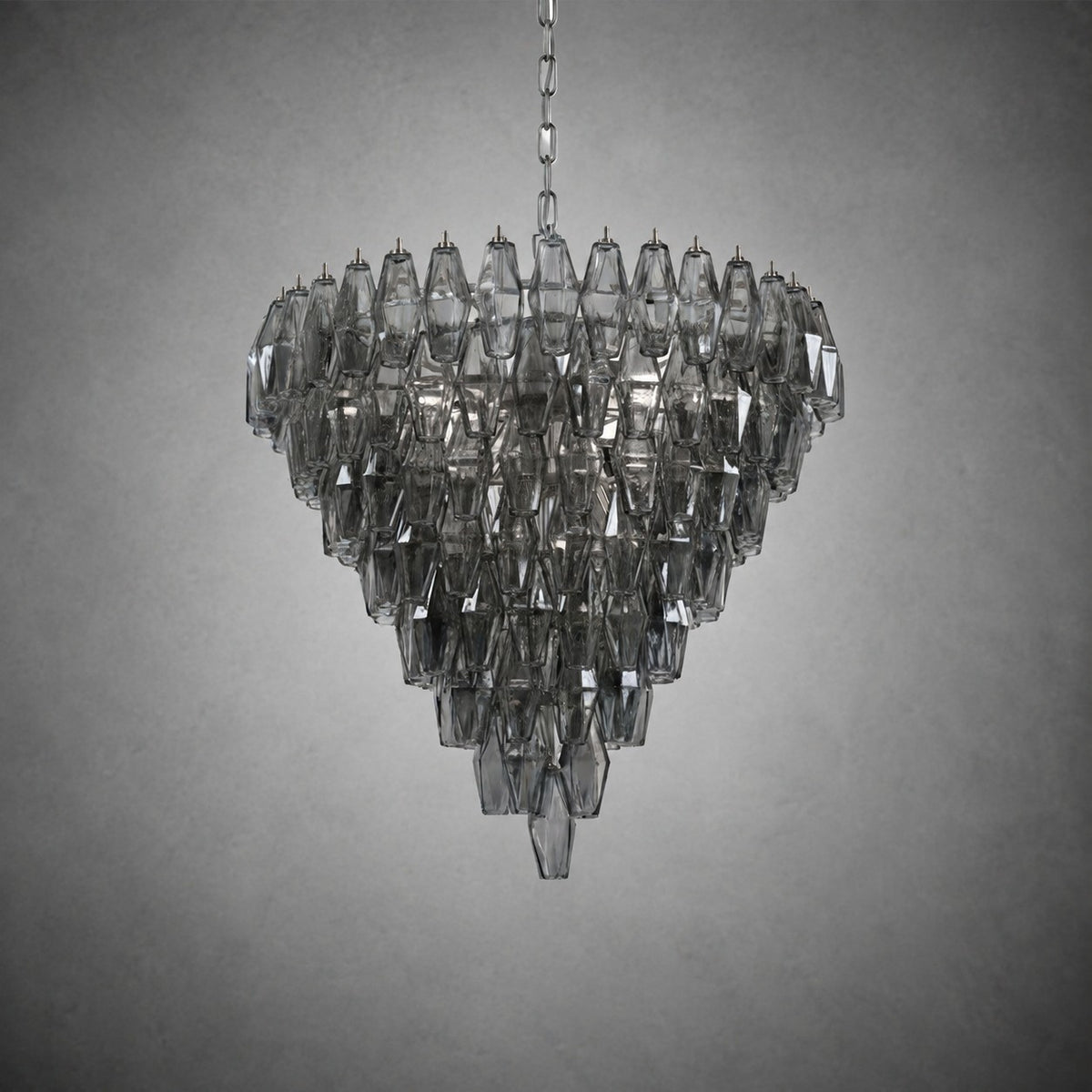 Asti Chandelier  Glass