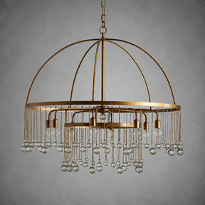 Aubrey Crystal Ball Round Chandelier 5 Light / 8 Light