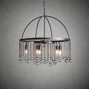 Aubrey Crystal Ball Round Chandelier 5 Light / 8 Light