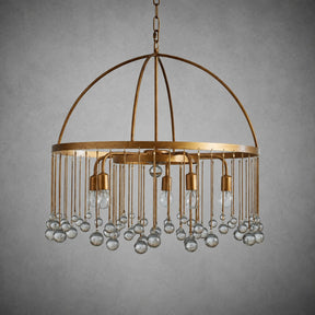 Aubrey Crystal Ball Round Chandelier 5 Light / 8 Light