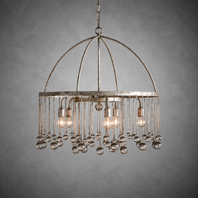 Aubrey Crystal Ball Round Chandelier 5 Light / 8 Light