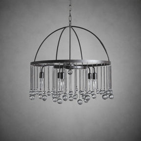 Aubrey Crystal Ball Round Chandelier 5 Light / 8 Light