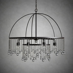 Aubrey Crystal Ball Round Chandelier 5 Light / 8 Light