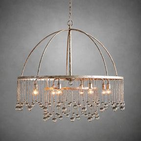Aubrey Crystal Ball Round Chandelier 5 Light / 8 Light