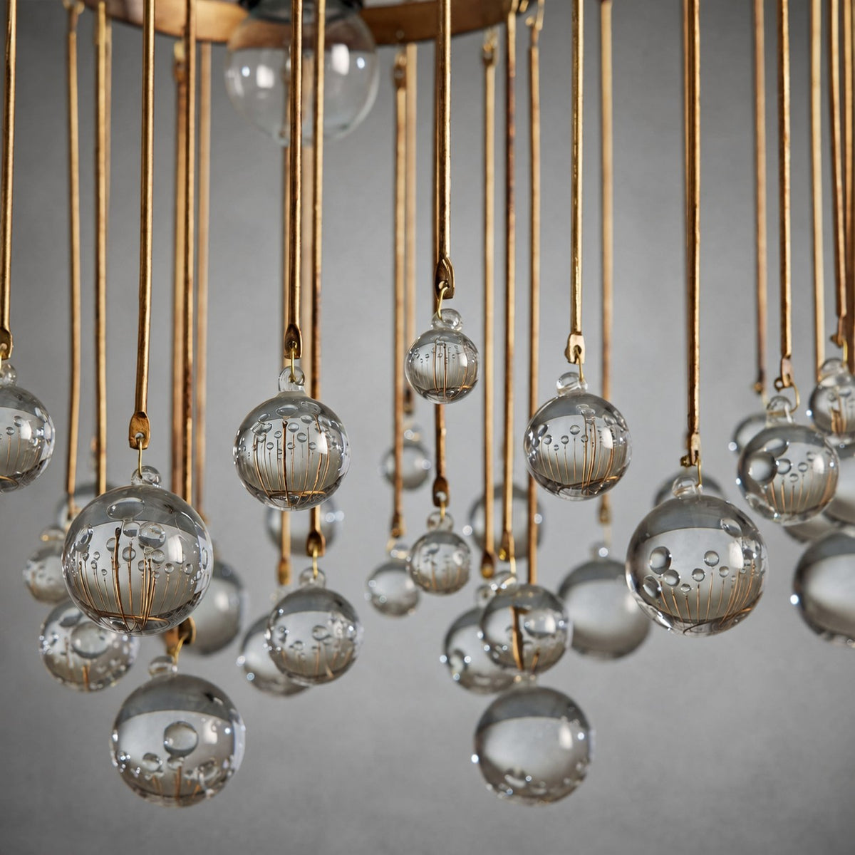 Aubrey Modern Crystal Ball Pendant Lamp