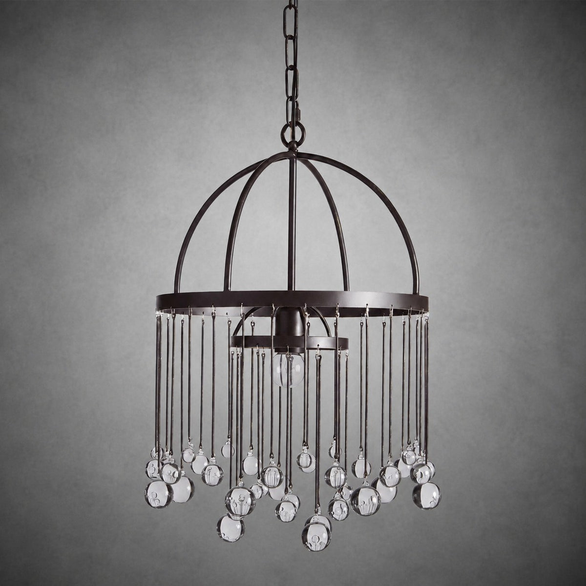 Aubrey Modern Crystal Ball Pendant Lamp